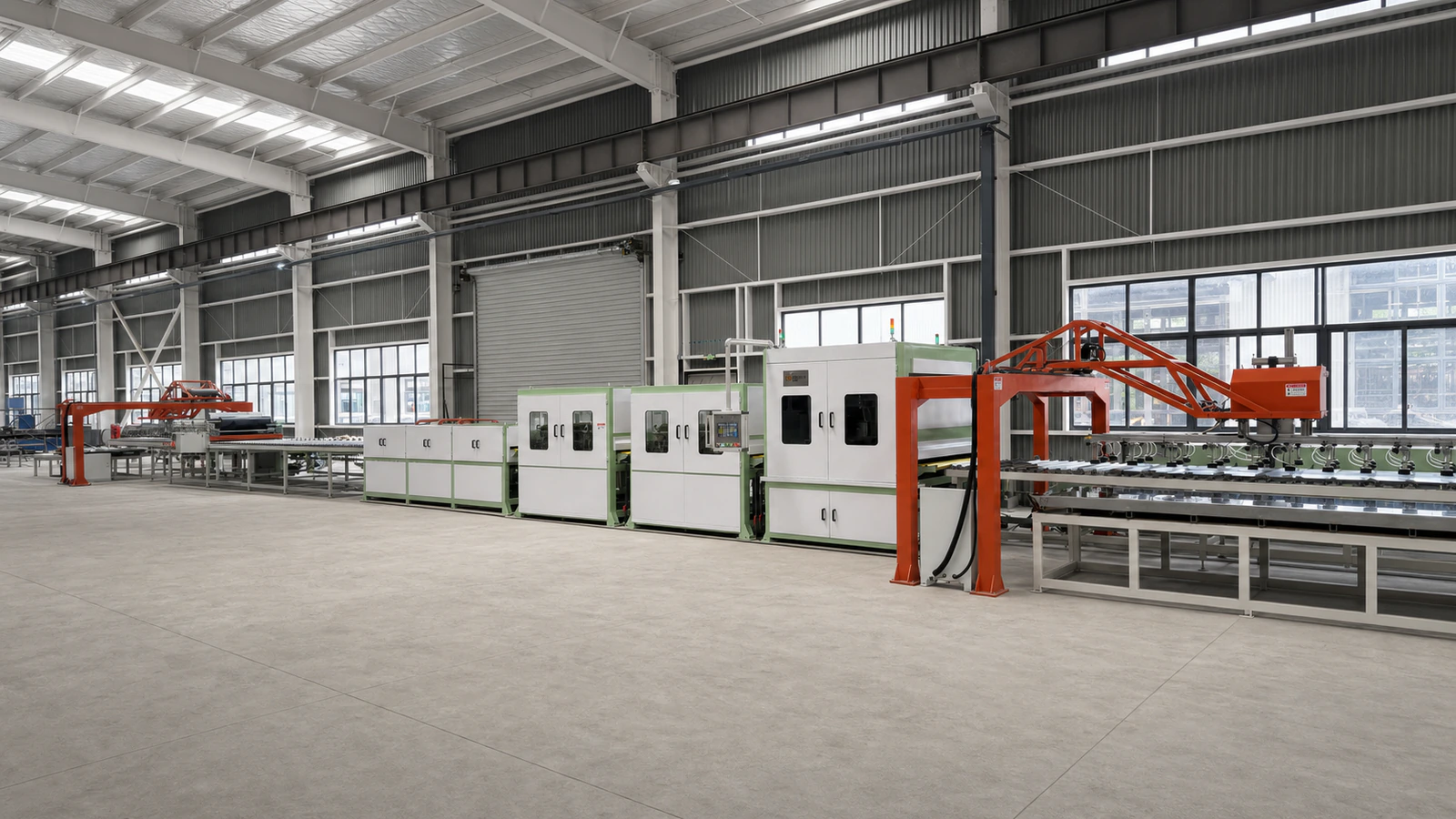 GLORY MACHINERY automatic metal surface finishing production line