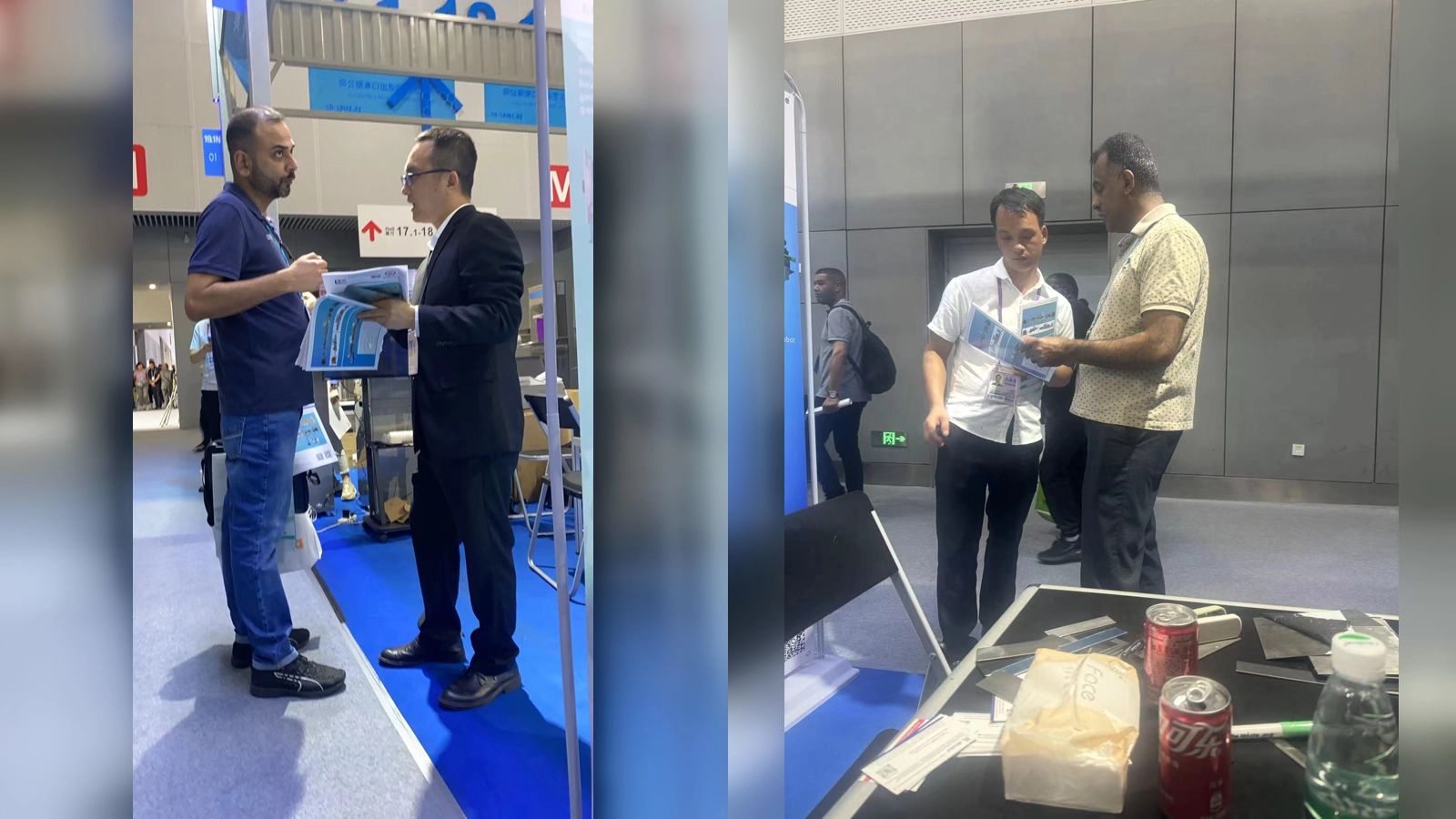 Customer communication during Canton Fair exhibition