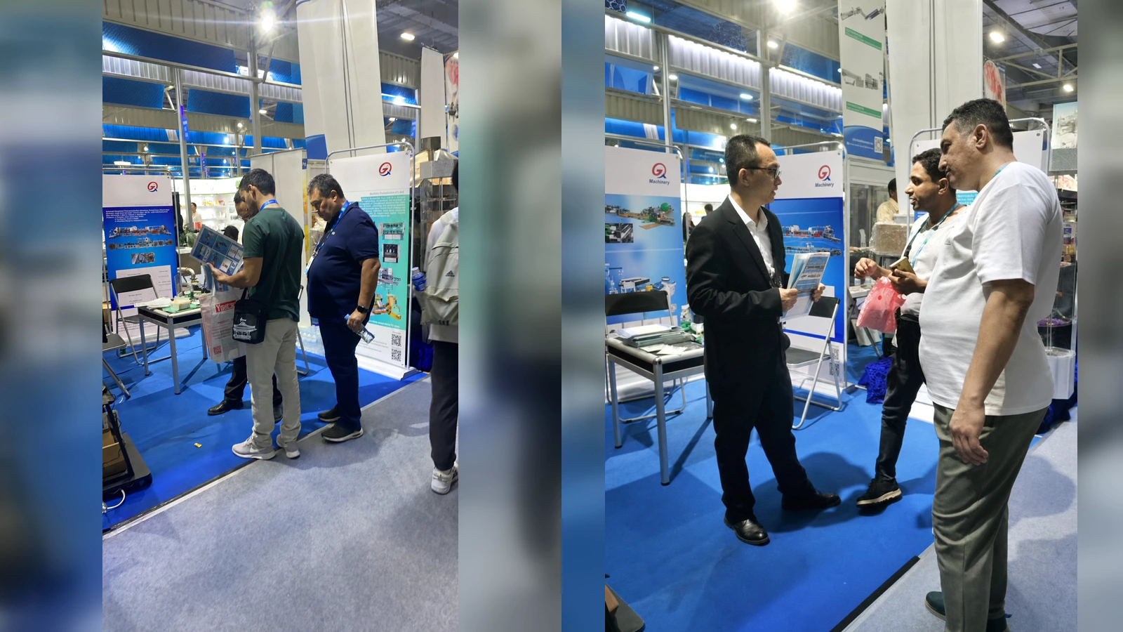 Visitors at GLORY MACHINERY booth