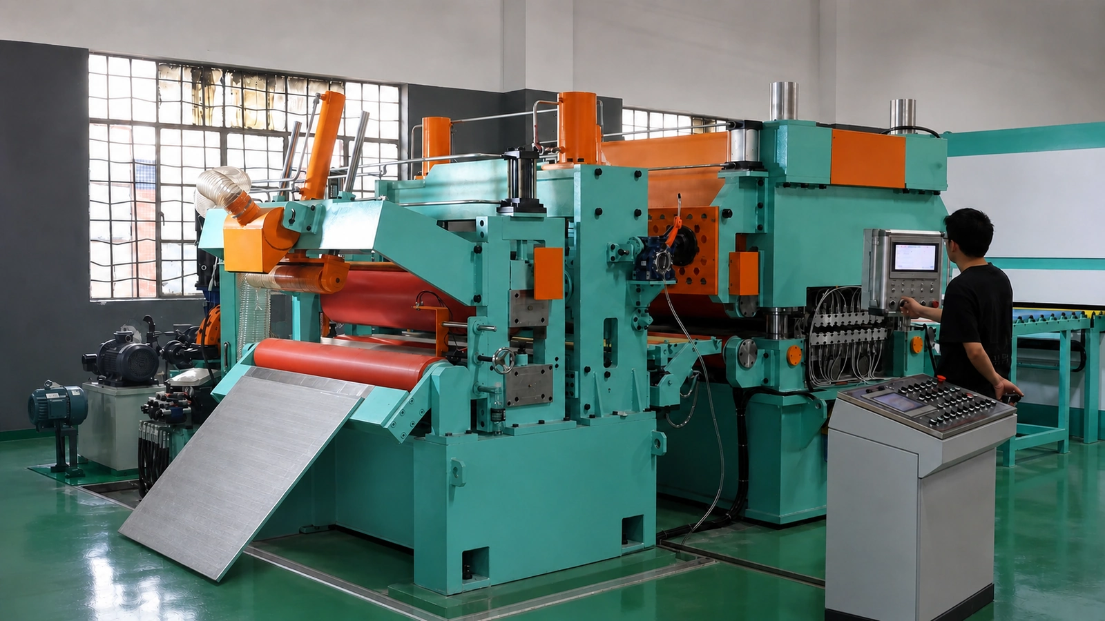 1300 coil-to-coil stainless steel polishing line equipment