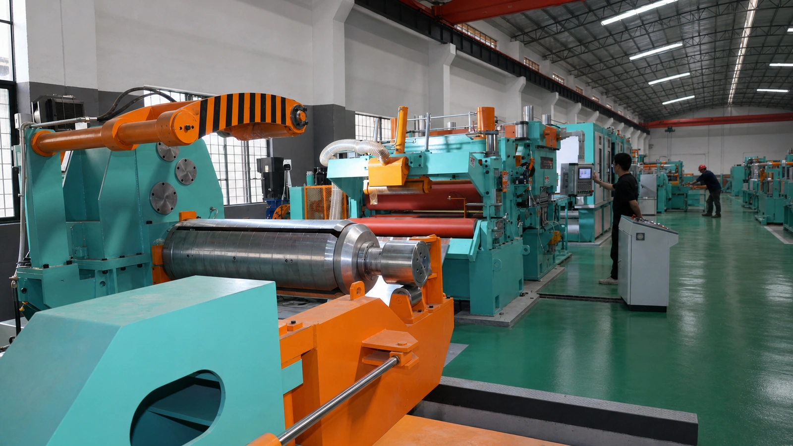 1300 coil-to-coil stainless steel polishing line equipment