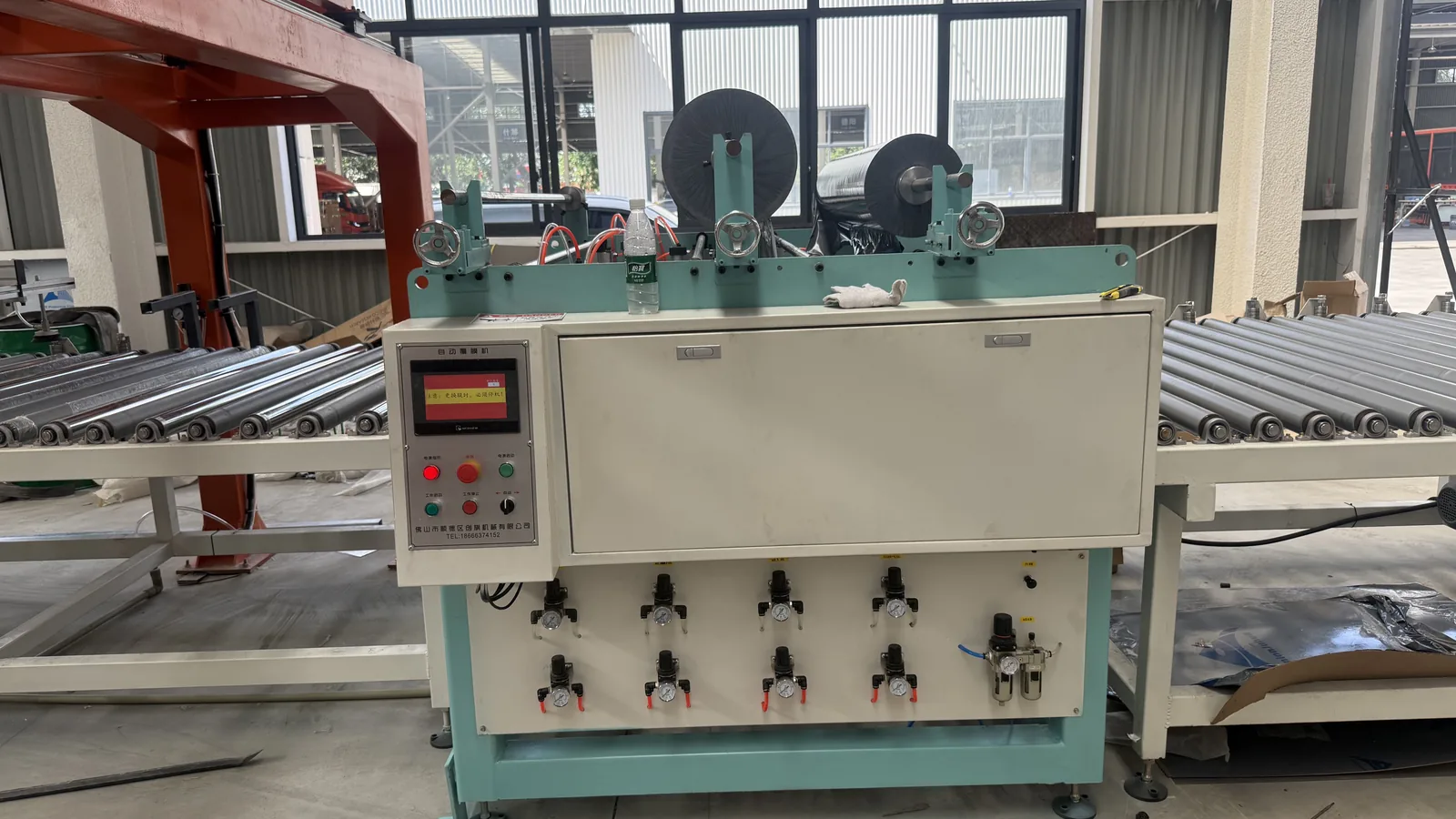 1600 type sheet to sheet polishing and grinding machine installation in Chengdu Sichuan
