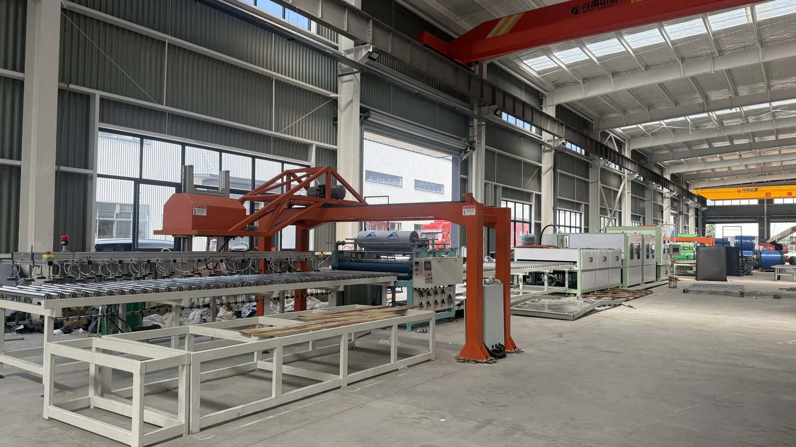 1600 type sheet to sheet polishing and grinding machine installation in Chengdu Sichuan
