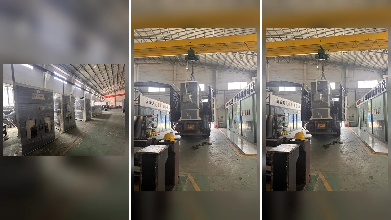850mm titanium coil-to-coil polishing machine shipment from Foshan China