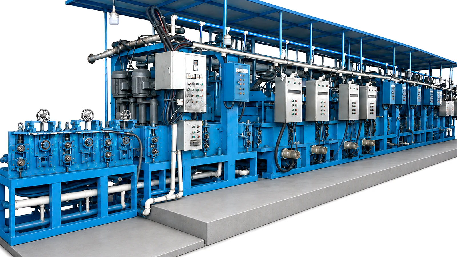 8K mirror line and 8K machine for stainless steel surface finishing