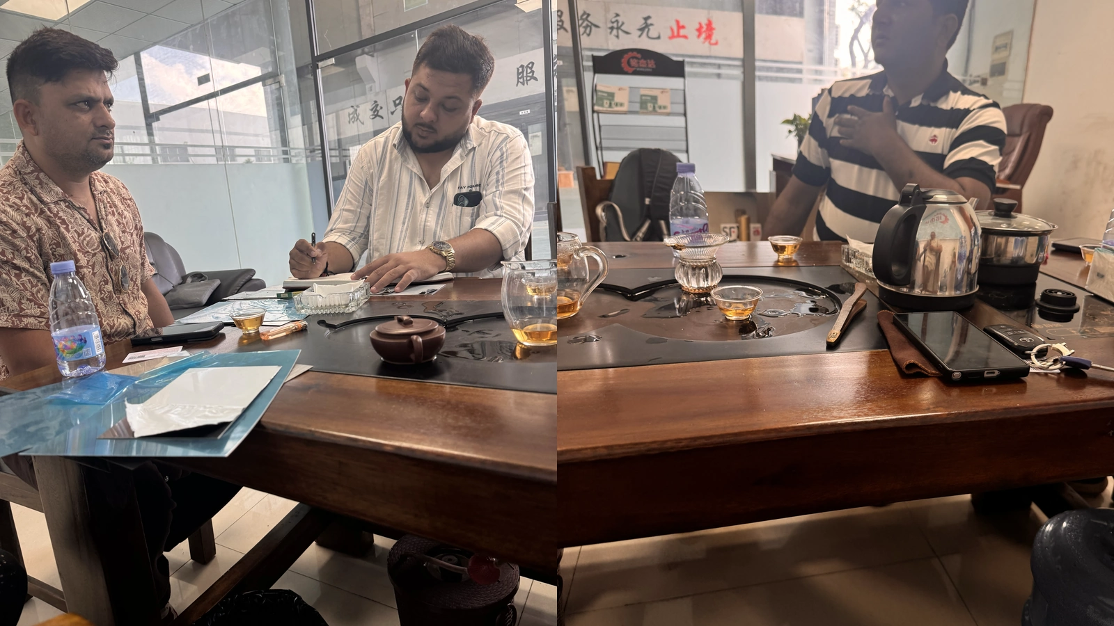 Technical meeting between AMIT and GLORY MACHINERY
