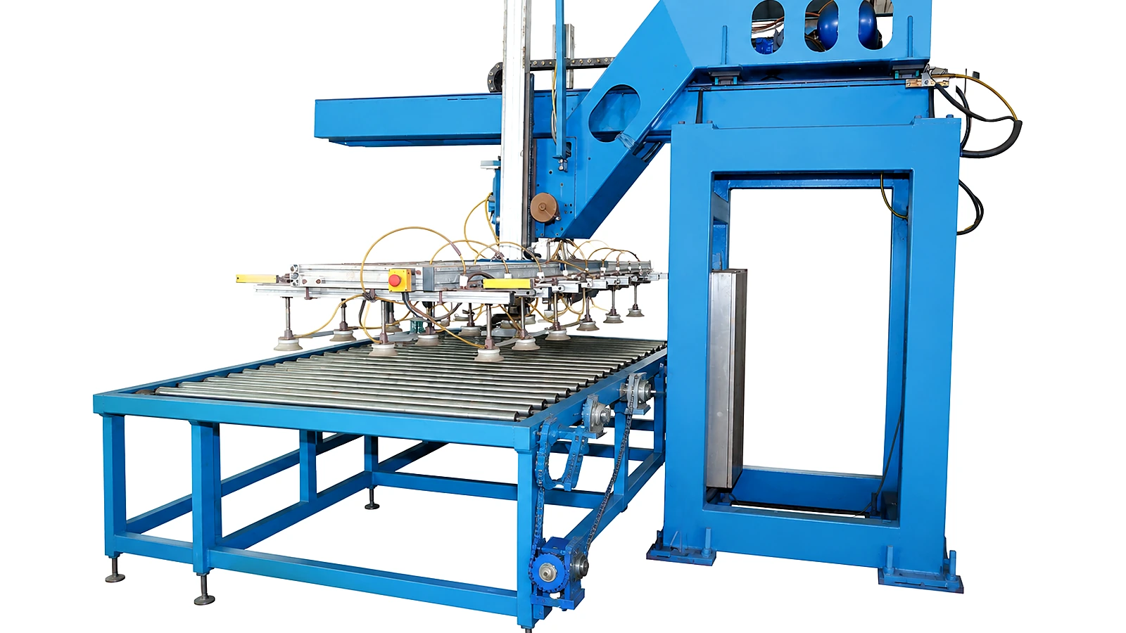 Automatic loading section for stainless steel surface 8K line equipment