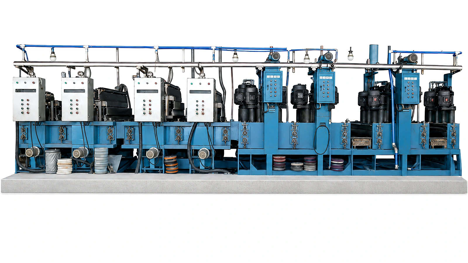 Stainless steel surface 8K line and 8K mirror line machine