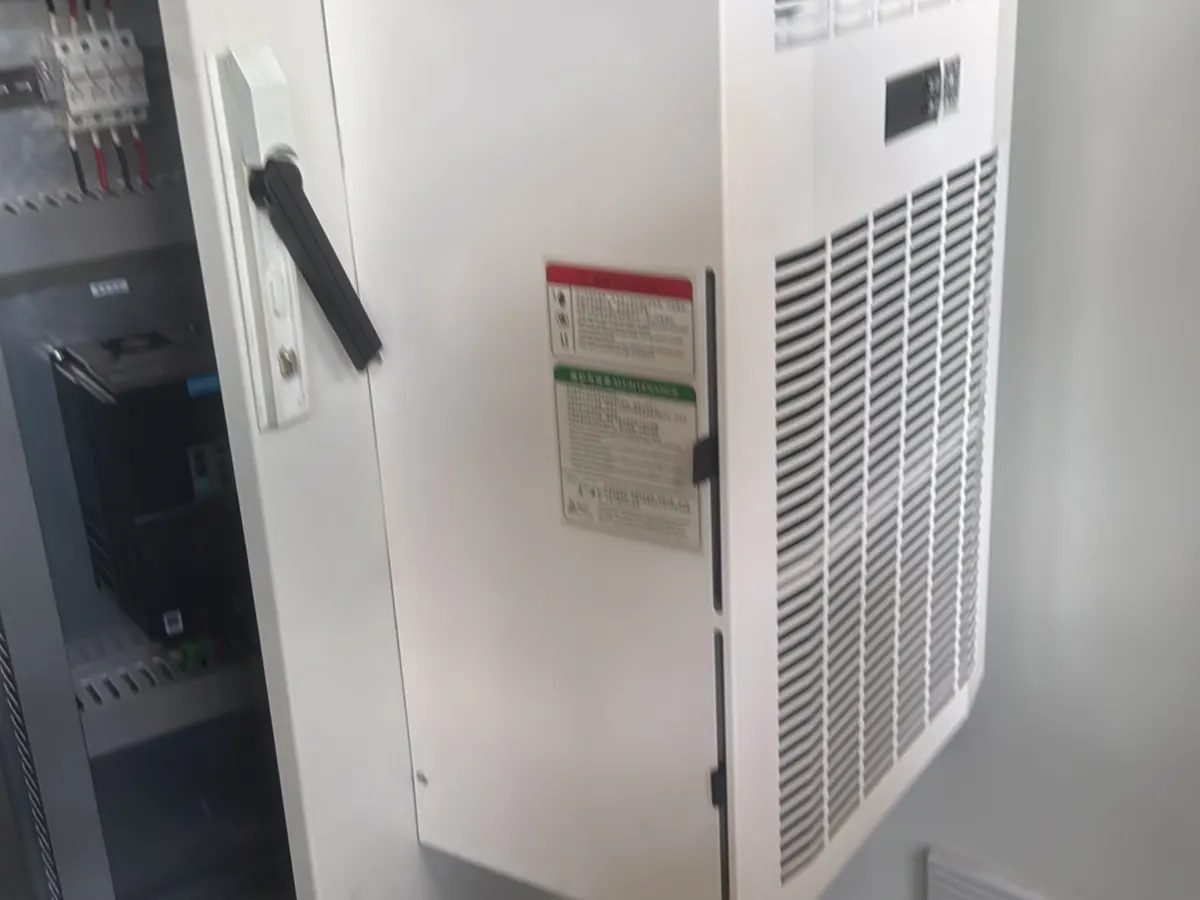 Electrical control cabinet of the grinding line